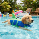 Colete Salva-Vidas Para Cães KENTONSD , Ajustável Em Formato De Tubarão , Preservador De Vida De Alta Visibilidade