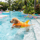Colete Salva-Vidas Para Cães KENTONSD , Ajustável Em Formato De Tubarão , Preservador De Vida De Alta Visibilidade